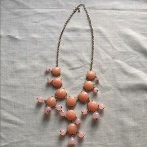 Pink chunky necklace